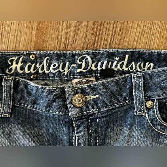 Women’s Harley-Davidson Jeans size 10 - Picture 4 of 6